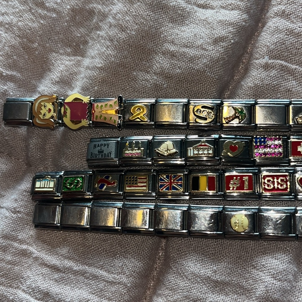 Italian charm bracelets - Picture 8 of 11